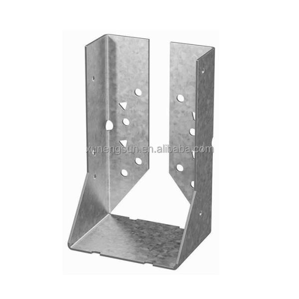 Fixação de madeira Bracket de suporte de telhado de metal galvanizado para processo de perfuração