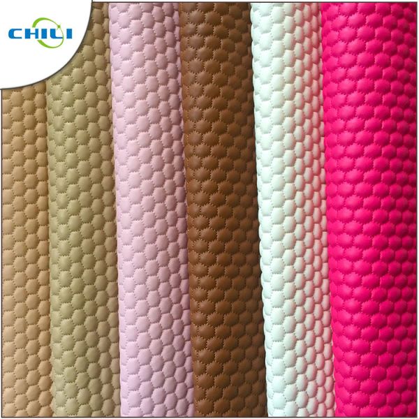 factory suppliers pu embroidered shoe leather