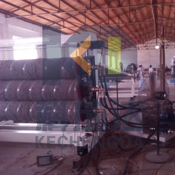 400kg/H To 550kg/H Pvc Sheet Extrusion Machine Sheet Extruder Machine 10m/Min