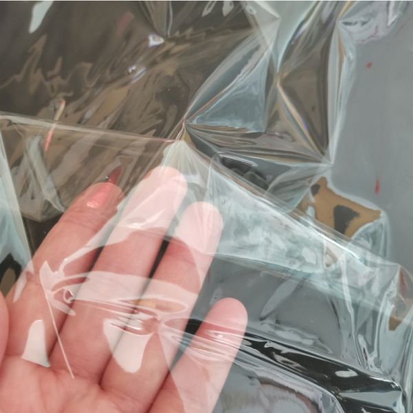 Environmentally Friendly Transparent TPU Film Hardness Range 80A-95A For Footwear