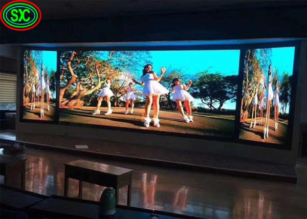 IP43 Indoor Full Color LED Display P6 LED Screen For Rental Or Fixing Usage