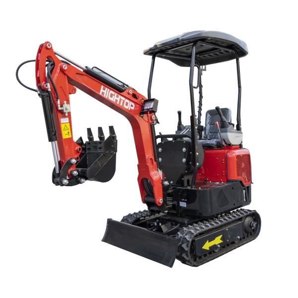 Mini excavadora HT12G con motor Kubota Z482