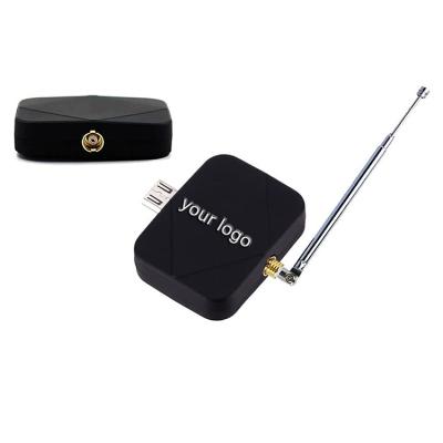 Antenna de sintonizador de TV USB para DVB-T HD Dongle Receptor de partilha de satélite e telefones móveis