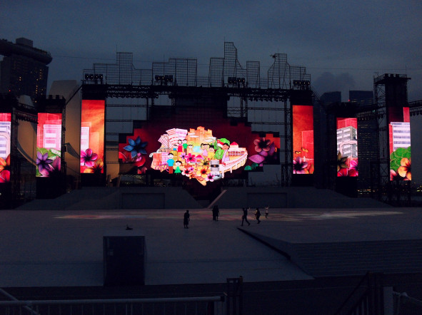 SMD P5.95 Creative Stage LED Display IP65 Высокое разрешение Внешний