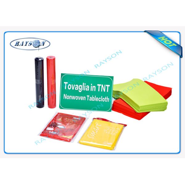 STERILE Fabric Tablecloths Non Woven Tablecloth 45gsm 50gsm 70gsm