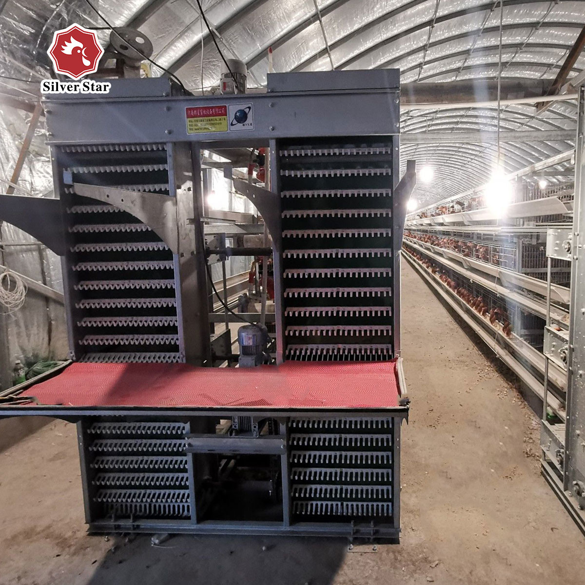 Горячий гальванизированный стальной тип 3 ярусы h клетки птицы батареи