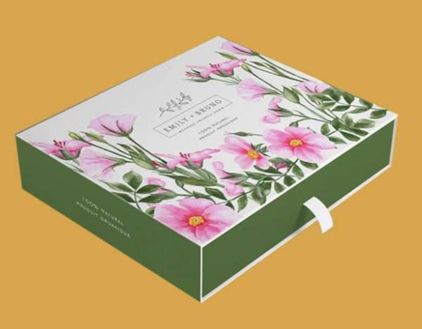 157gsm Cardboard Paper Gift Box Art Paper Box Custom Print Litho