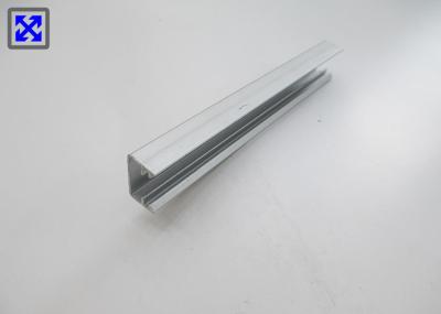 6063 Alloy Recessed Aluminium LED Profile For LED Advertising Billboard