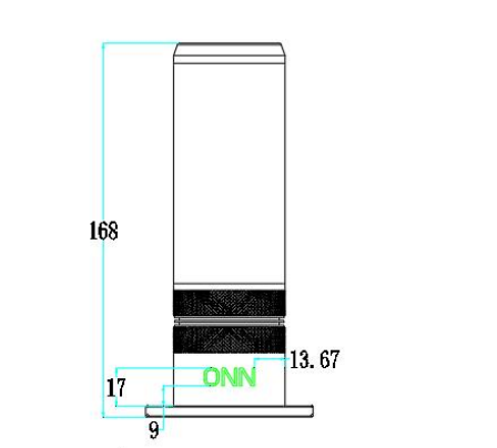 ONN M4S-G Industrial Warning LED Stack Light IP40 Warning Tower For Engraving Machine