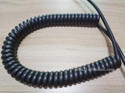 UL20411 Car Battery PUR Curl Spiral Cable