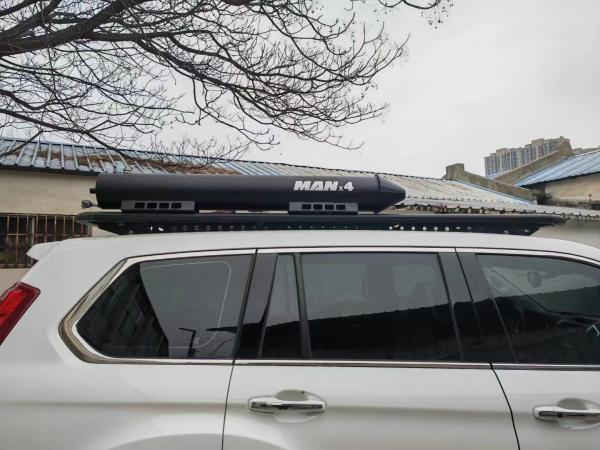 Aluminum Solar Vehicle Mounted Water Tank Roof Tank 3mm For 4x4 Vehicle