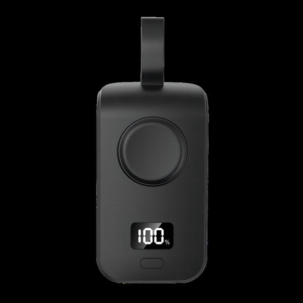 Chargeur sans fil portable de 2500 mAh avec protection contre le court-circuit LED 2500 mAh