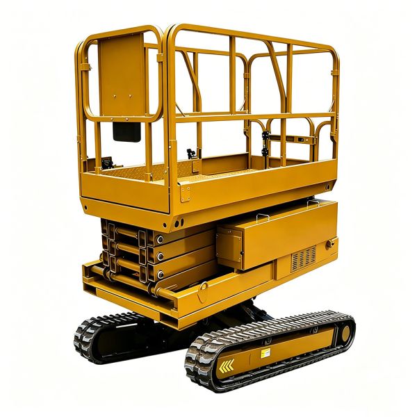 Outdoor Horizontal 26 Foot Scissor Lift Heavy Duty Towable Equipment