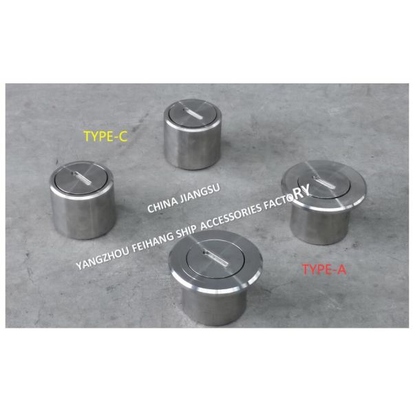 Water Tank Sounding Tubes Head Sounding Pipe Head Stainless Steel Plug DN40-DN150