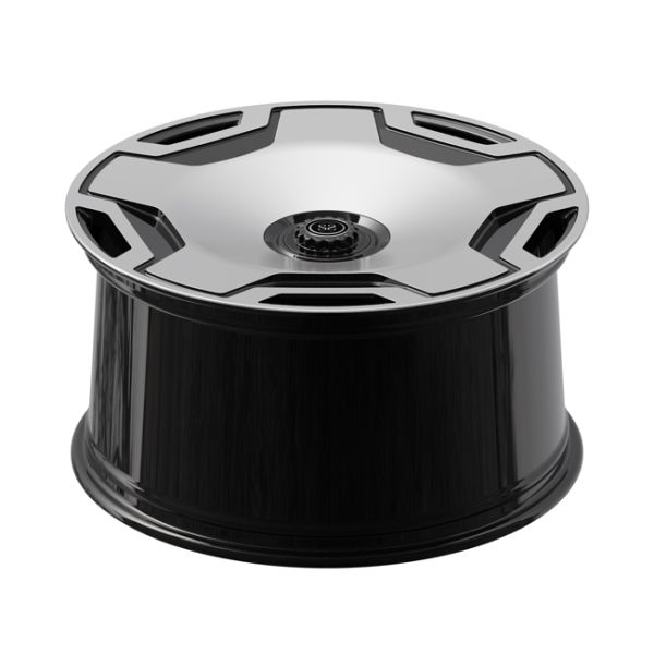 Staggered Size 9.5X22 11.5X22 Monoblock Forged Wheels for Mercedes Benz GlS 600 Gloss Black Machined Face Rims