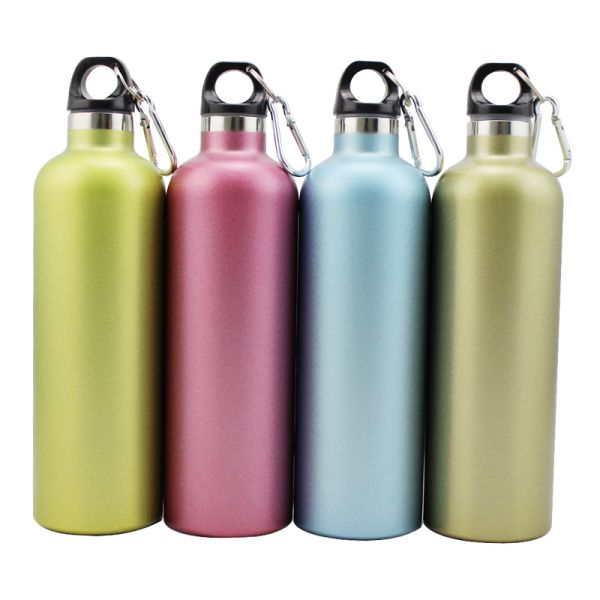 600ml narrow mouth double wall stainless steel water bottle/insulated water bottle