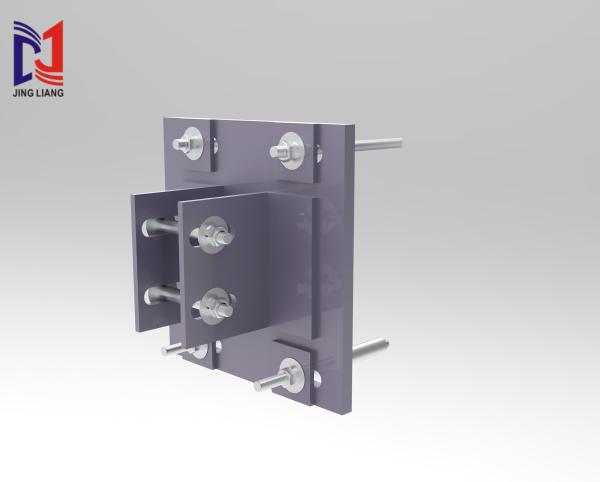 Terracotta Ventilated Facade Support System For 30mm Panel with High Performance Construction