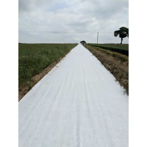 200g 250g Needle Punched Polyester Non Woven Geotextile for Retaining Wall Drainage