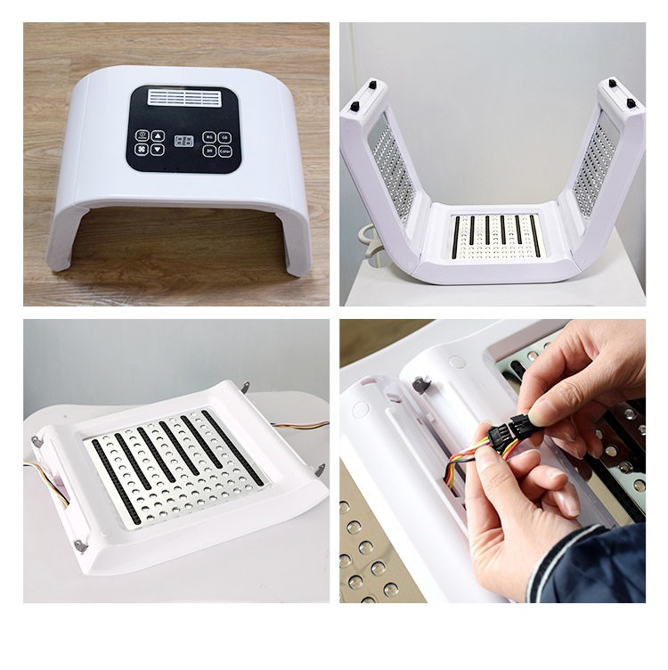 Машина Phototherapy 7 светов портативная для дома и клиники 36W