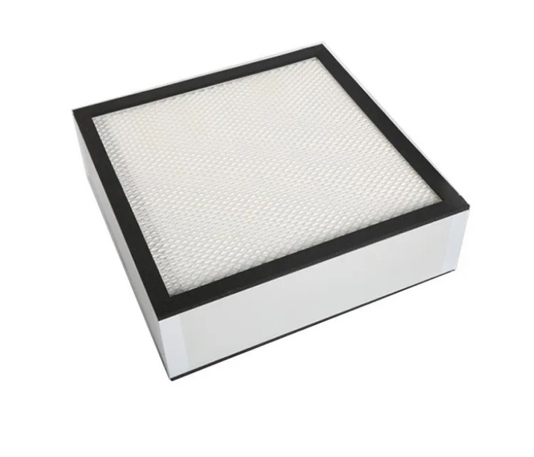 Customized Size HEPA Filter with Antibacterial Glass Fibre Media and Aluminum Frame for Air Purifiers and Air Conditioners