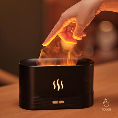 Homefish OEM Humidificador Difusor De Aromas 180Ml Diffuser Simulação de Chama Humidificador de Aromas