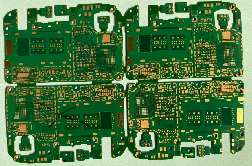 FR4 TG170 1.60mm thickness Multilayer Boards Blue Solder Mask in size 200X120mm