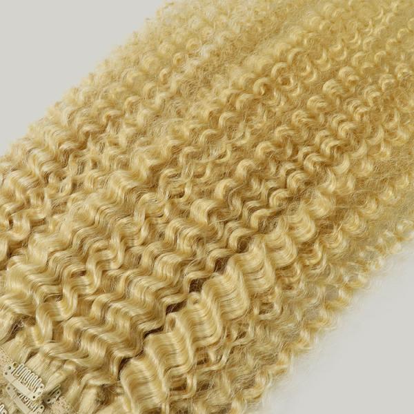 Extensão de cabelo humano com renda suíça/francesa