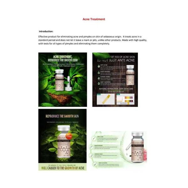 Mesotherapy Microneedling Serum Acne Treatment Original Stalidearm No Needle Mesotherapy