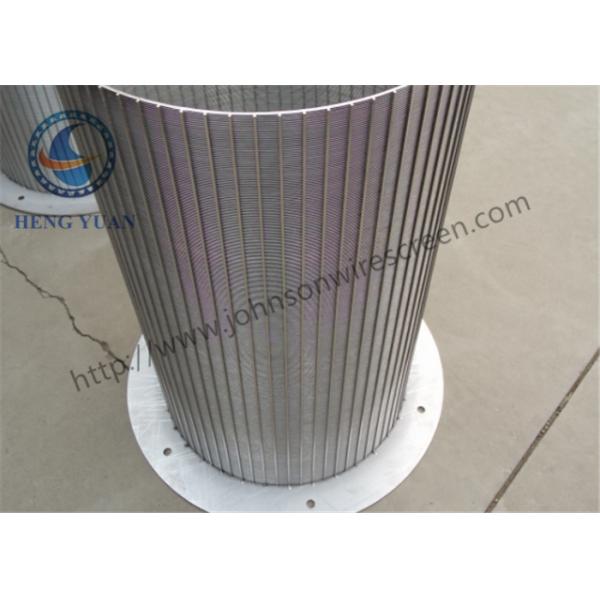Stainless Steel Reverse Rotary Screen Drum High Corrosion Resistance