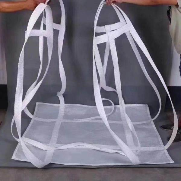 4 Side Seam Loop 105*105CM Cement Sling Bag Square 3T Sling Jumbo Bag