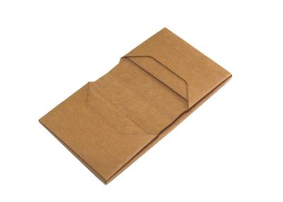 Custom passport holder wallet washed kraft paper travel passport wallet for men
