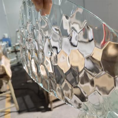 O cubo da água figurou o vidro moderado modelado para divisões das separações da tela de chuveiro