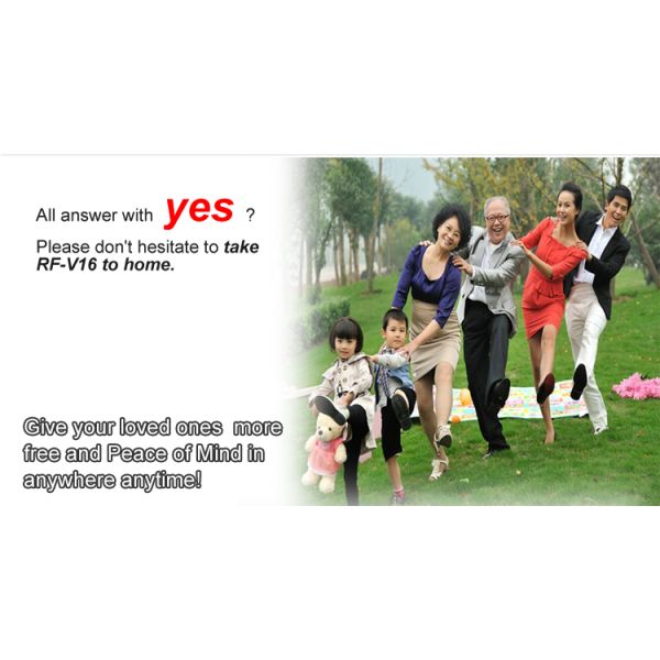 GPS tracker , GPS alert pendant, RF-V16