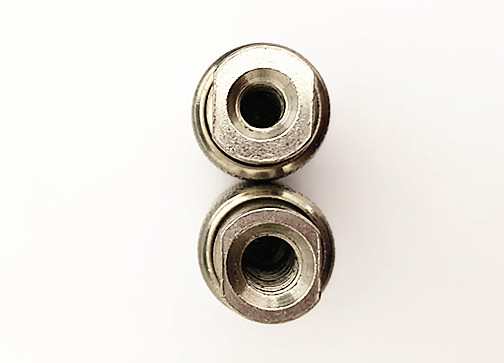 Промышленный нержавеющий шариковый соединение M6 Assy Yellow Zinc Plated Surface Customized Size