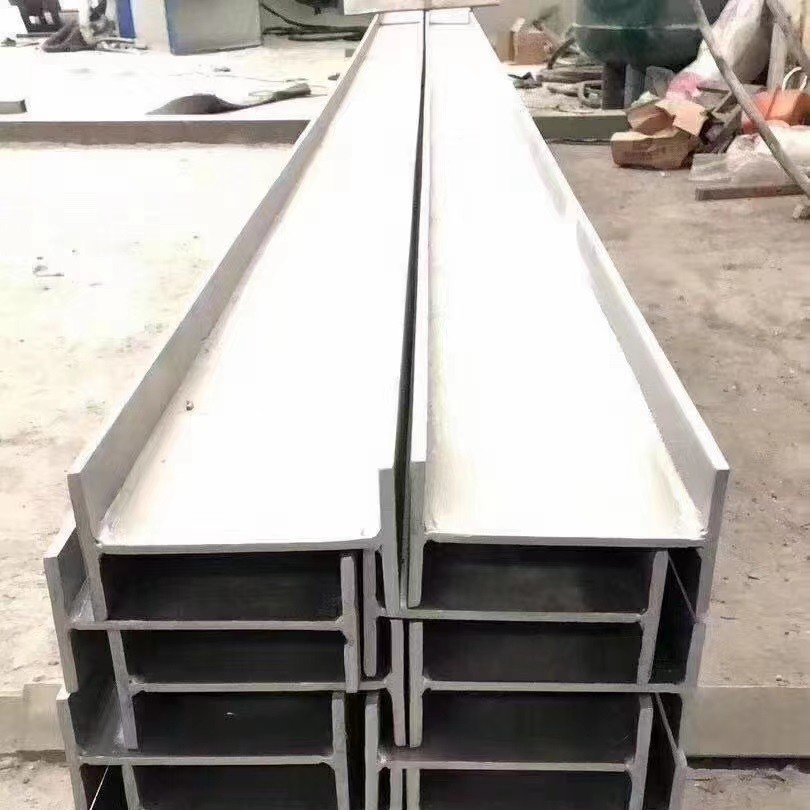 Нержавеющая сталь U Beam Grade 304 SS Beams Width 40 - 200mm Нержавеющая сталь каналы
