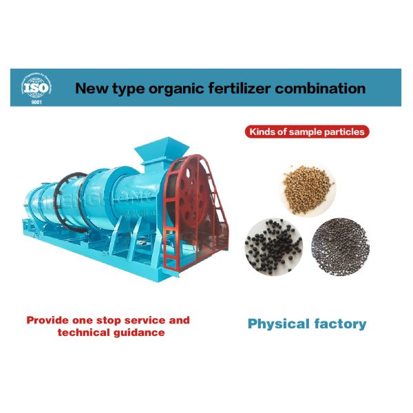 Automatic Organic Fertilizer Production Equipment with 5-15 t/h Capacity and Energy Efficient Operation