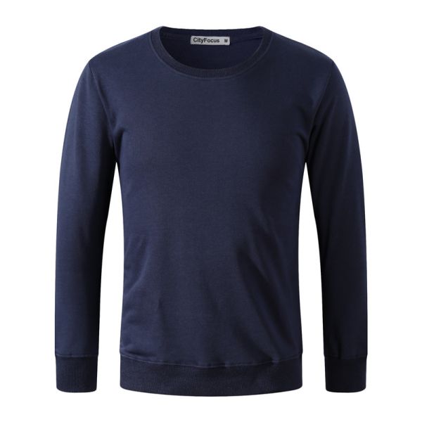 SGS Unlined  Embroidery Long Sleeve Pullover Hoodie Threaded Cuffs