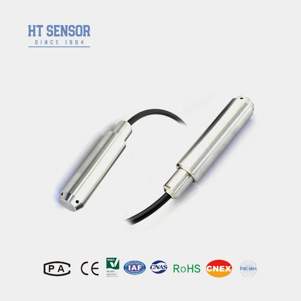 Analog 3.3V  0.5-4.5VDC Level Pressure Transmitter Smart Submersible Stainless Steel Water Tank Level Sensor Probe
