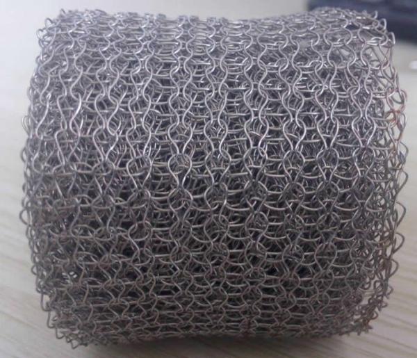 Metallic Stainless Steel Woven Wire Mesh Crochet Weaving 0.018-2.03mm Wire Diameter