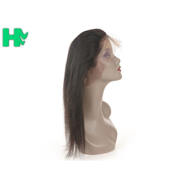 Around Head 360 Frontal Lace Closure With Baby Hair Light Brown