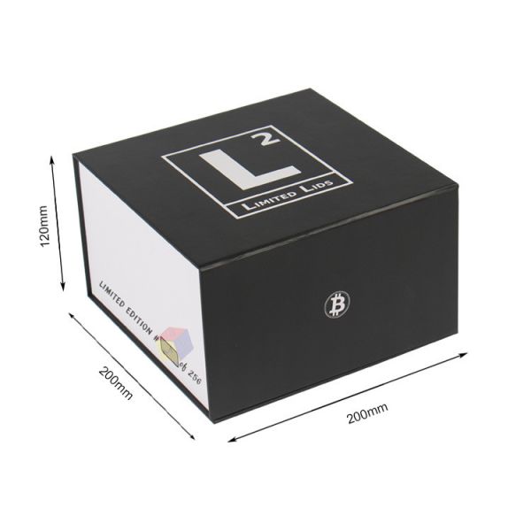Hot Stamp Apparel Paper Box Hard Cardboard Baseball Cap Gift Box Fashionable