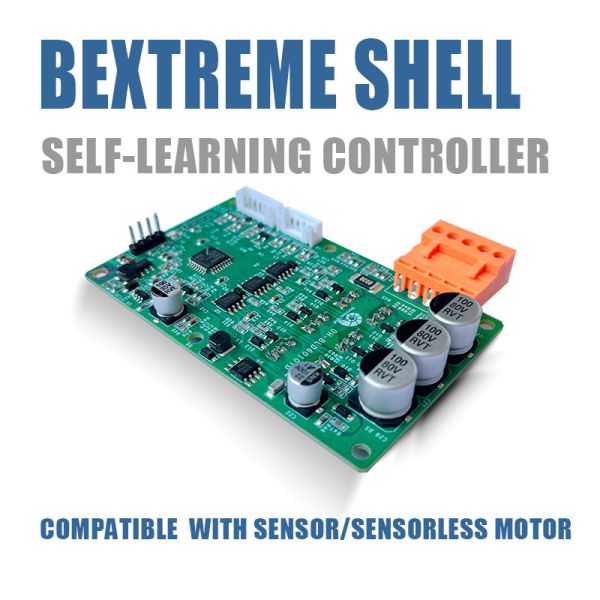Bextreme Shell Self-learning Motor Controller Can Compatible with Sensor/Sensorless Motor.