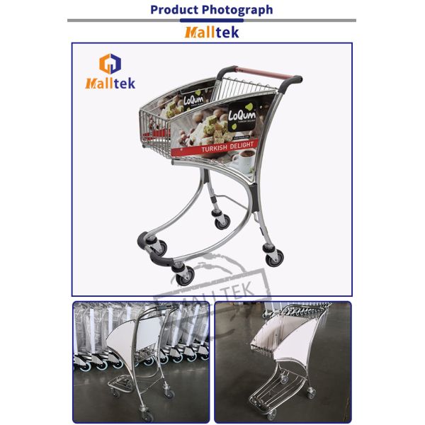 Серебряный аэропорт багаж троллейбус аэропорт багаж троллейбус высокопрочный алюминиевый сплав