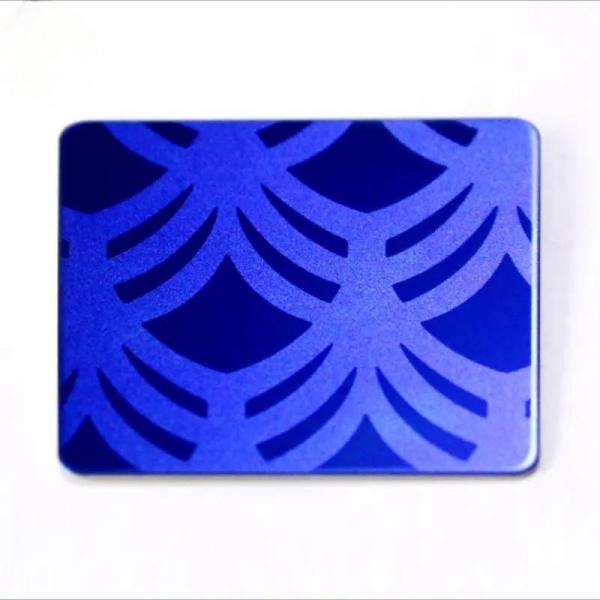 Mirror Polished Etched 430 201 304 Stainless Steel Sheets Decorative Customizable Pattern