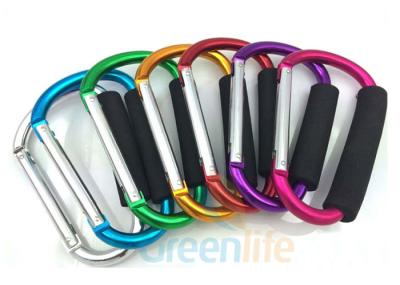 Big Size Aluminum Snap Hook Carabiner 12 x 140 MM With EVA Foam Holder