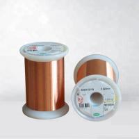 Fil de collage d'aimant du fil 1UEW d'individu émaux par polyuréthane avec la conductivité électrique élevée