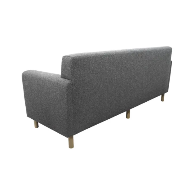 Modern 2 Seater Fabric Sofa, Commercial Grade Hotel Lobby Sofa for Public Area, Hospitality Furniture