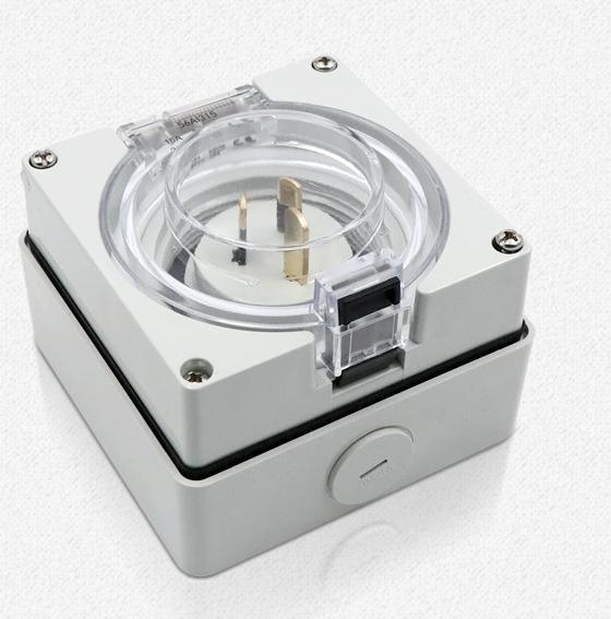 250V IP66 Gd-56ai Série Industrial Área de Água Proof Plug Quadrado 3-Pin Proof Plug