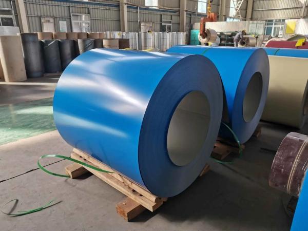 PPGL AZ120 0.38*1219mm AkzoNobel Beckers Metal Tile Sheet RAL5005 Pre-Painted Galvalume Steel  Pre-Painted Aluzinc Steel