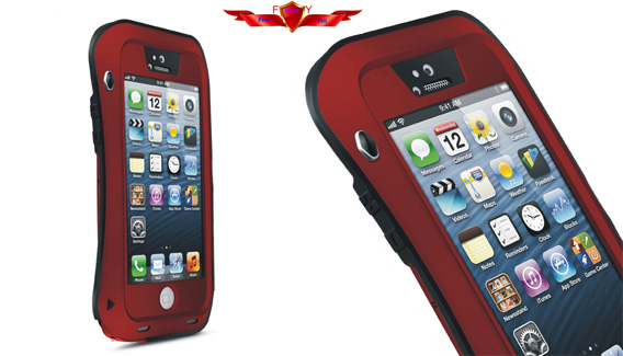 Aluminum Dirtproof/Shockproof/Waterproof With Gorilla Glass Iphone 5 5S Cases